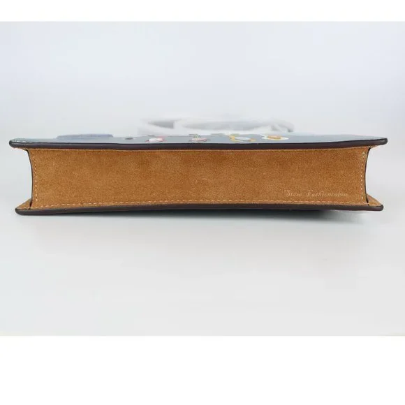 NWT TORY BURCH Fish-appliqué Frame Leather Crossbody Bag - Picture 16 of 16